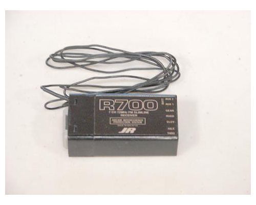 09.R06 JR R700 7CH 72MHz FM Slimline Receiver (used) - Image 1