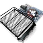 1/10 Scale Metal Luggage Tray 130x99mm with 4 LED Spot Light Set (new, damaged)