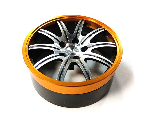 16.ZV06 Replacement Steering Wheel Core ORANGEBLACK (click for compatibility) - Image 1