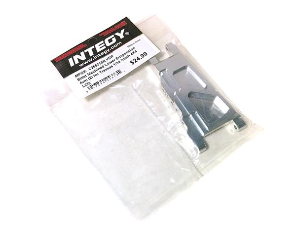 17.ZE23 Replacement Part for C26521SILVER Lower Suspension Arms for 1/10 Slash 4X4 LCG - Image 1