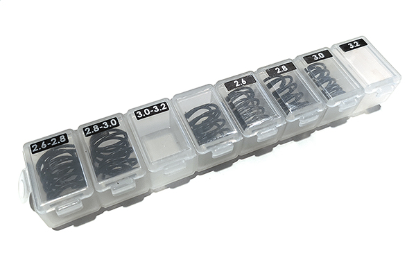 20.AG03 Yokomo RP Ultra Linear Shock Springs w/ Case (used) - Image 1