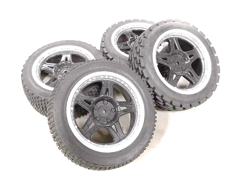 20.ZF158 Replacement Wheel and Tire for i10BAJA (like new, take-off) - Image 1