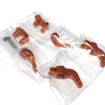 Replacement Caster Block, Steering Block & Rear Hub for T6739ORANGE