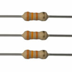 10pcs 33K Ohm 1/4 Watt 5% Tolerance Carbon Film Resistors