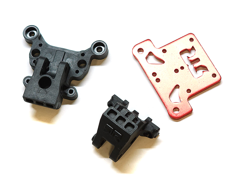 23.AK23 Original Arrma Brace Mounts + Top Plate for 1/7 Felony 6S BLX (like new, take-of - Image 1
