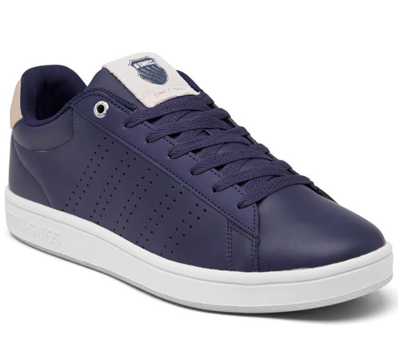 23.ZF190 K-Swiss Court Casper Size 12 US Ombre Blue / Biscuit 05586-478-M - Image 1