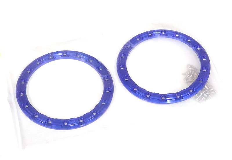 23.ZP38 Outer Blue Ring (2) for Beadlock Wheel O.D. 102mm - Image 1