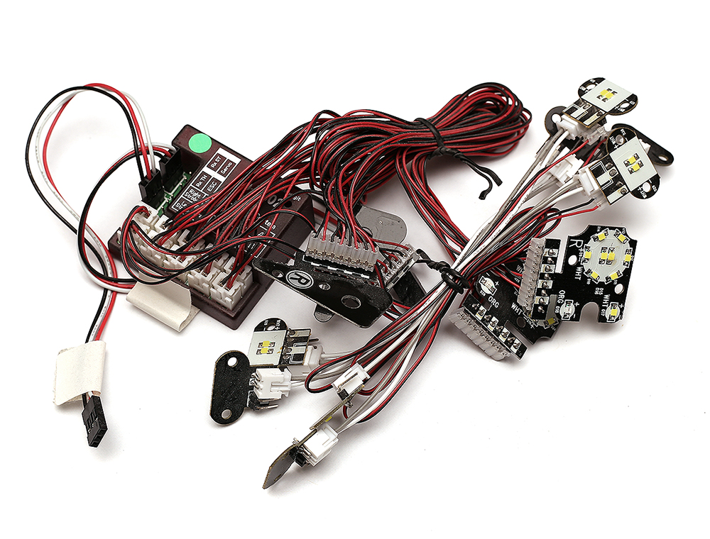 23.ZT23 LED Lighting System SMD Ver with Optional Strobe for TRX-4 Defender Body (used) - Image 1