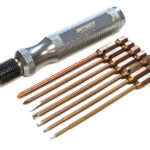 7pcs Set Metric Hex Wrench + Screw Driver Tips (used)