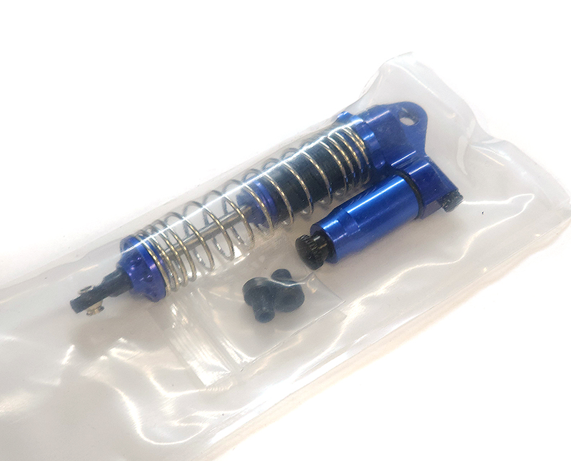 24.U38 Replacement 100mm Rear Shock (C28479BLUE) for 1/10 Stampede, Rustler, Slash - Image 1