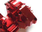 Red Billet Machined Rear Bulkhead for Traxxas 1/10 Maxx 4S (new, damaged) - Image 4