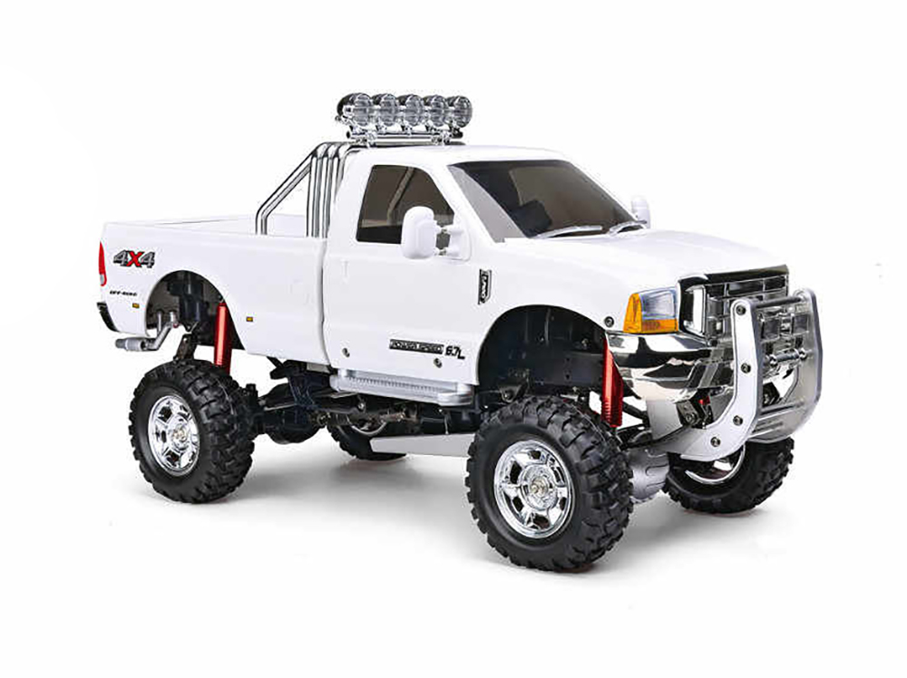 24.ZF213 HG-P410 1/10 Scale RC Pickup Truck 4X4 RTR w/ 2.4GHz Radio (missing parts) - Image 1