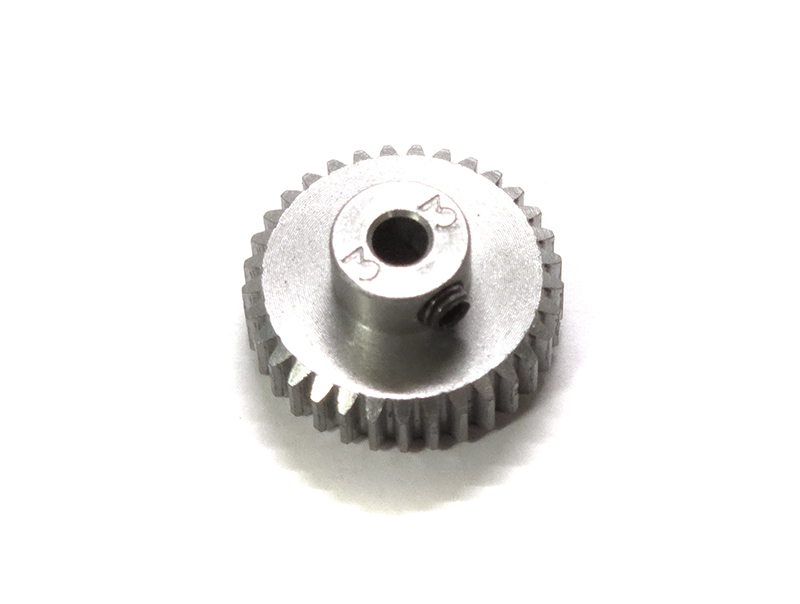 25.AI51 48 Pitch Pinion Gear 33T, 3.17mm Bore/Shaft (used) - Image 1
