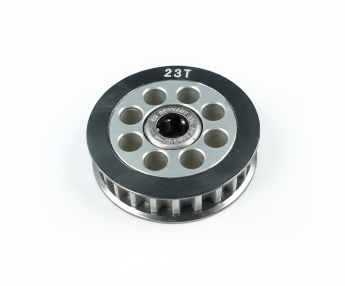 3RAC-3PYW23 3Racing Aluminum Center One Way Pulley Gear T23 - Image 1