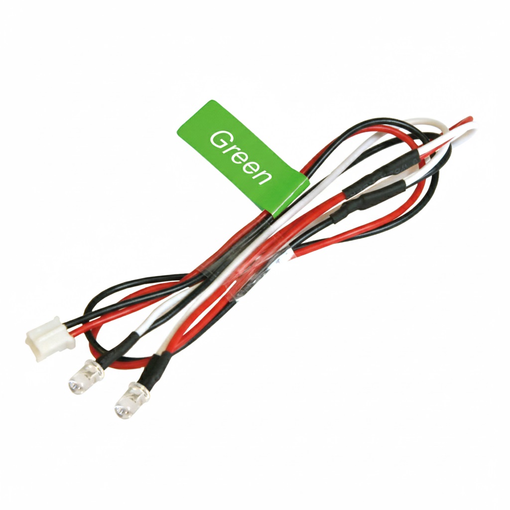 3RAC-FLD03GR 3Racing 3mm Flash LED Light - Green - Image 1
