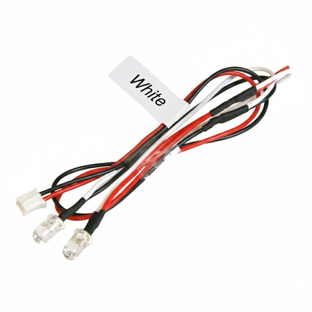 3RAC-FLD05WI 3Racing 5mm Flash LED Light - White - Image 1