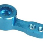 3Racing 3mm Aluminum Single Servo Arm for Ko Propo/Sanwa - Light Blue