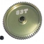 64 Pitch Pinion Gear 63T (7075 w/ Hard Coating)