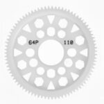 3Racing 64 Pitch Plastic Spur Gear 110T Ver.2