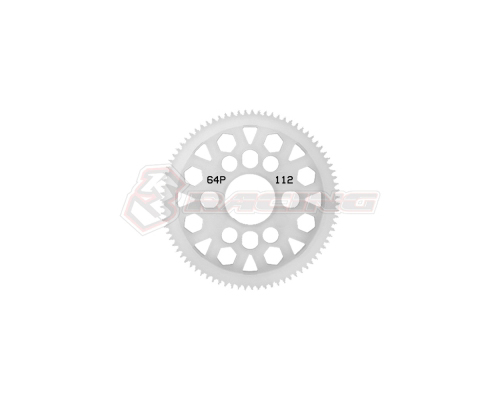 3RAC-SG64112V3 3Racing 64 Pitch Plastic Spur Gear 112T Ver.3 - Image 1