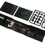 3Racing 195mm PP Side Wings for 1/10 Gas Power Touring Car - Black