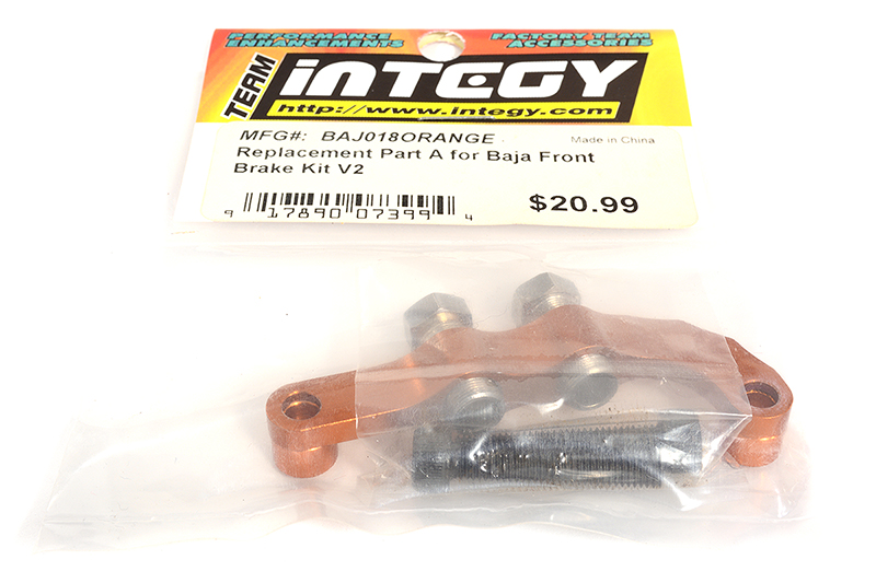 BAJ018ORANGE Replacement Part A for Baja Front Brake Kit V2 T6836 - Image 1