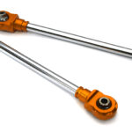 Replacement Front Shafts and Rod Ends (2) for Baja Piggyback Shocks BAJ057