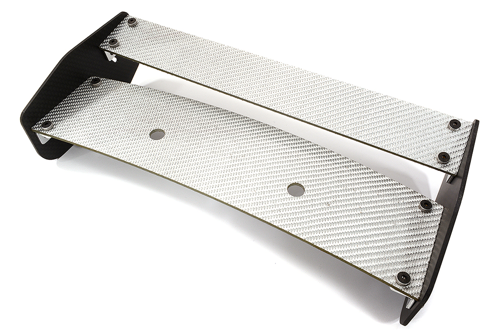 BAJ089 Carbon Fiber Rear Wing Set for HPI Baja 5B & 5B2.0 - Image 1