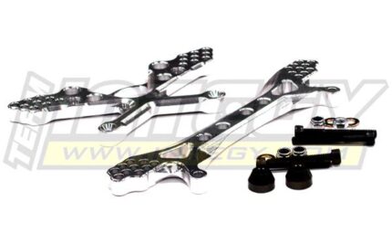 Billet Machined Type III Front & Rear Shock Tower Set for HPI 5B, 5B2.0 & 5T