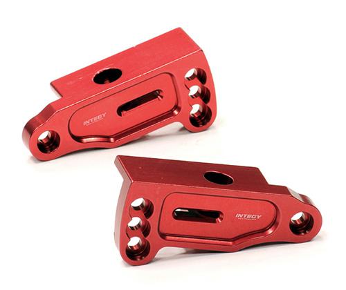 BAJ232RED Billet Machined Rear Wing Holder for HPI Baja 5B, 5T, 5B2.0 & 5SC - Image 1