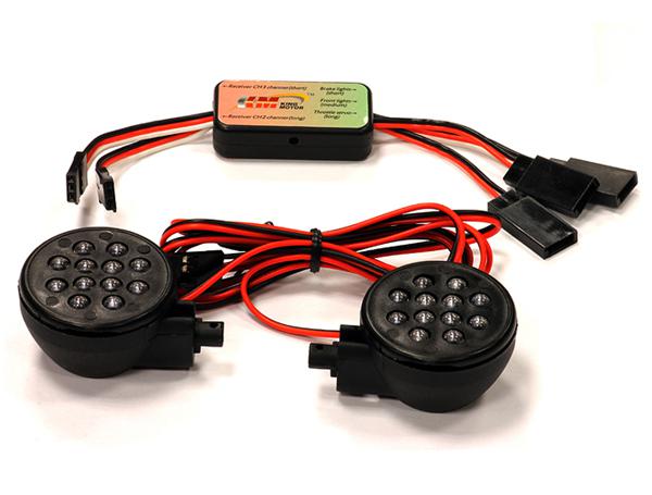 BAJ235 Complete LED Light Kit (2) w/ KM Type Control Box - Image 1