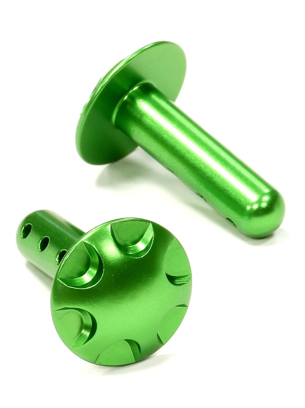 BAJ327GREEN Billet Machined Wing Holder Set for HPI Baja 5B & 5B2.0 - Image 1