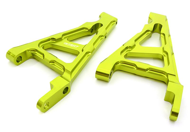 BAJ346GREEN Billet Machined T3 Rear Shock Support for HPI Baja 5B, 5T & 5SC - Image 1