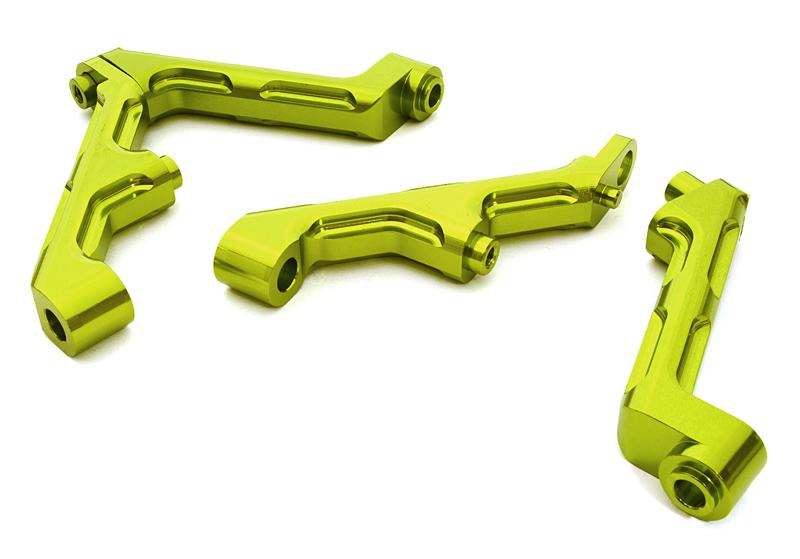 BAJ347GREEN Billet Machined T3 Front Shock Support for HPI Baja 5B, 5T & 5SC - Image 1