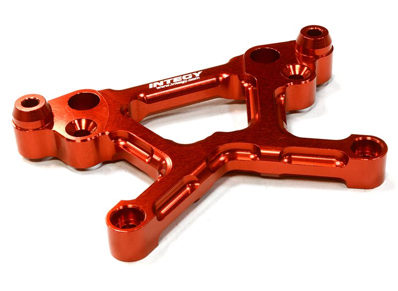 BAJ353RED Billet Machined T5 Front Shock Tower for HPI Baja 5B, 5T & 5SC - Image 1