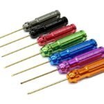 Wrench Set Ti-Nitride Allen Hex, 7pcs