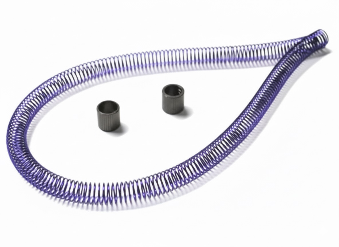 C22356PURPLE Coiled Nitro Engine Fuel Line Protector 12in. - Image 1