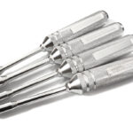 ProGrip Metric Size 6061 Alloy Hex Nut Driver Set (4) 4.5, 5, 5.5 & 7mm