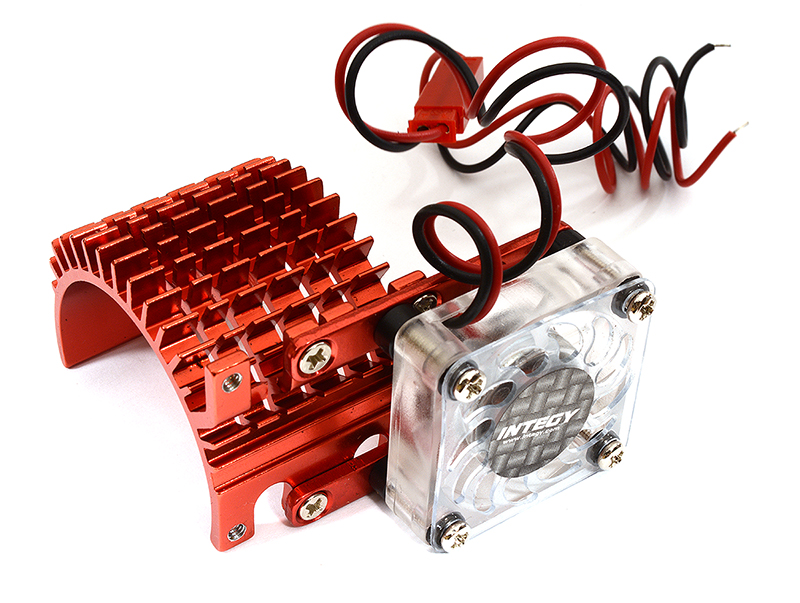 C22480RED Side Mount Super Motor Heatsink+Fan 540 - Image 1