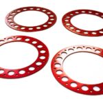 Outer Red Ring O.D.102mm (4) for Beadlock Wheel