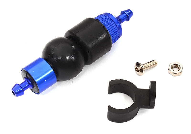 C22616BLUE Large Fuel Filter w/ Primer Pump - Image 1