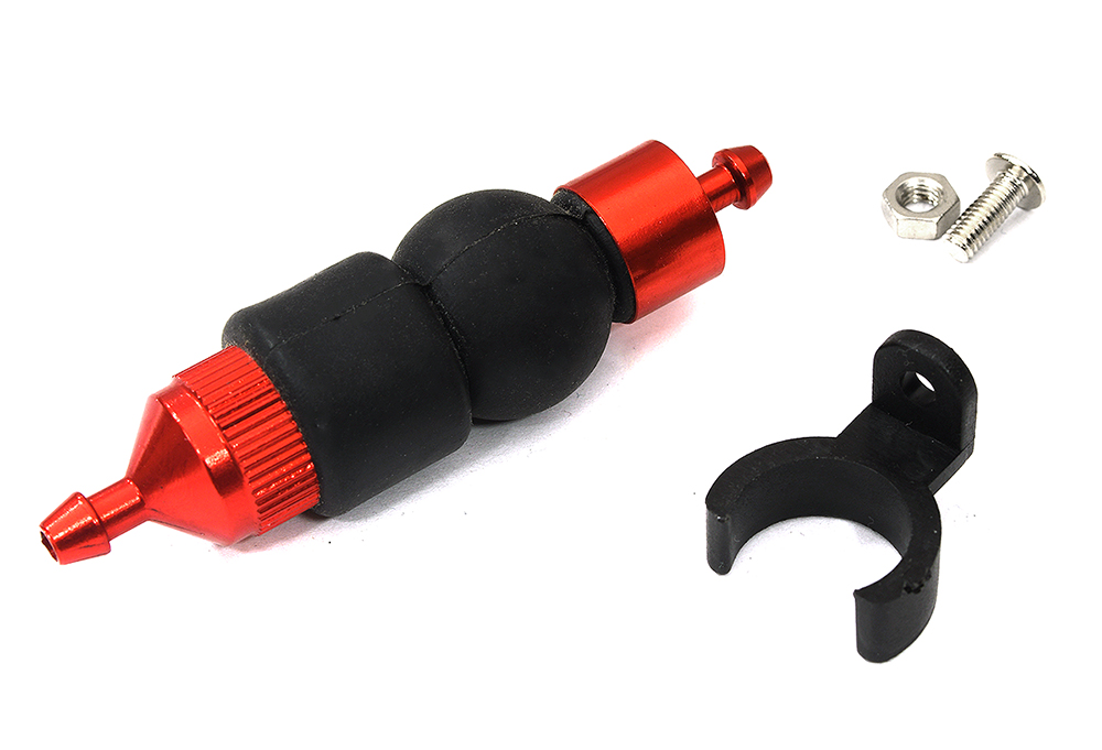 C22616RED Large Fuel Filter w/ Primer Pump - Image 1