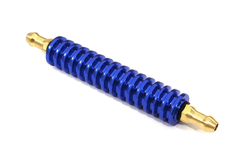 C22622BLUE Fuel Cooler for Monster Truck & 1/8 Scale Nitro Engine - Image 1