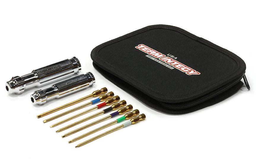 C22779 QuickPit Dual Hex Wrench 7 Sizes w/ Case - Image 1