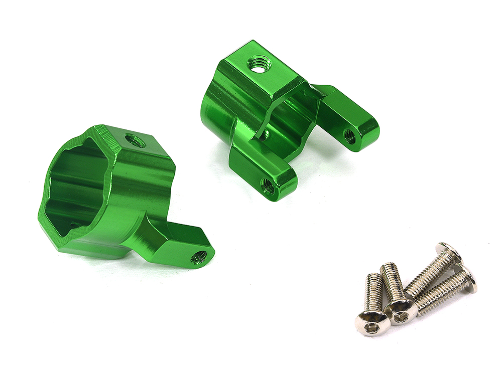 C22828GREEN Heavy-Duty Caster Blocks for Axial AX10 Scorpion AX80012 - Image 1