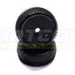1/8 Buggy Dish Wheel+Tire (2) H-Pattern 17mm (O.D.=110mm)