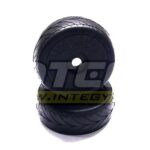 1/8 Buggy Dish Wheel+Tire (2) V-Pattern 17mm (O.D.=105mm)
