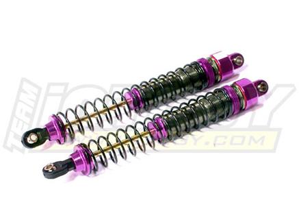 C22884PURPLE Type II Alloy Shock (2) for Axial AX10 Scorpion (L=126mm) - Image 1