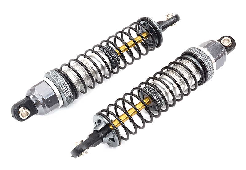 C22913SILVER MSR11 Rock Crawler Shock Set (2) 88mm - Image 1