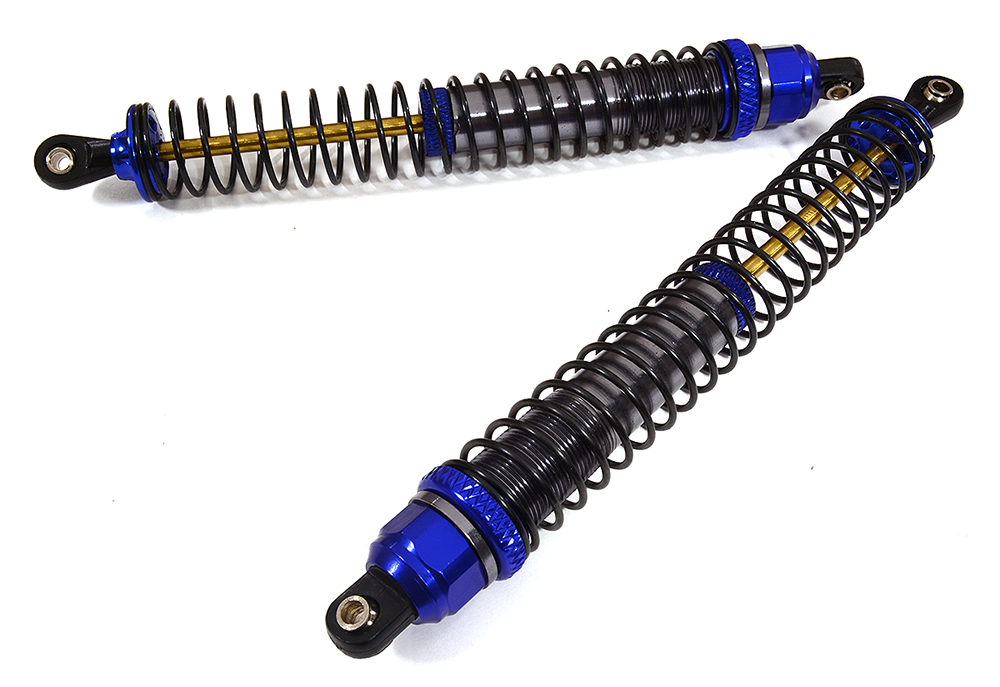 C22918BLUE MSR11 Rock Crawler Shock Set (2) 138mm - Image 1